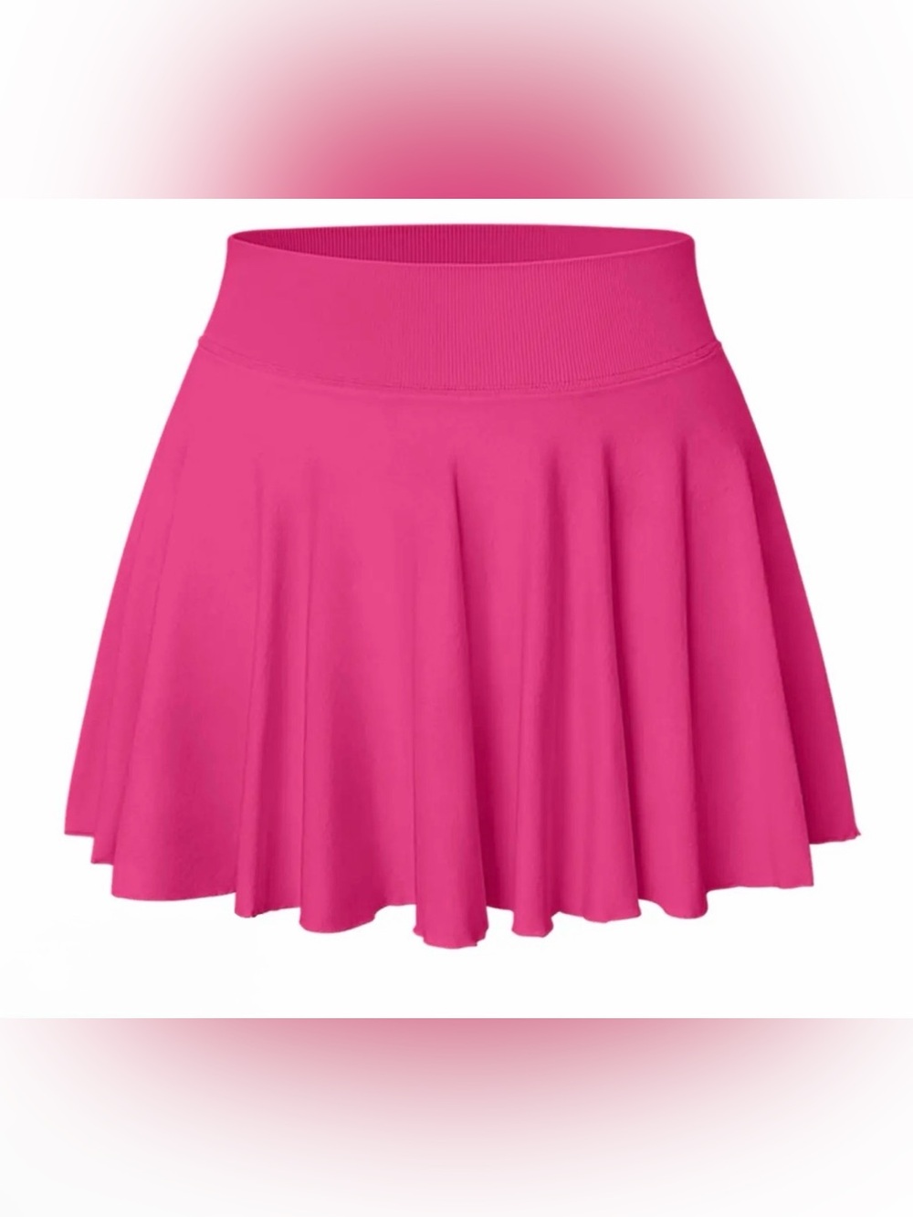 OQQ Pink Athletic Skort Small NWOT 2 in 1 Flowy Tennis Golf Activewear
